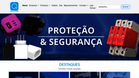 What Qualitronix.com.br website looked like in 2023 (This year)