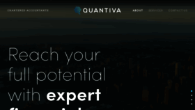 What Quantiva.com.au website looked like in 2023 (This year)