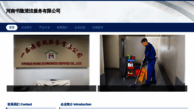 What Qingshuiclean.com website looks like in 2024 