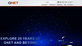 What Qnet.net.my website looked like in 2024 (1 year ago)