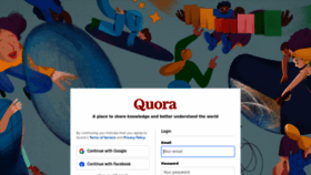 What Quora.com website looks like in 2024 