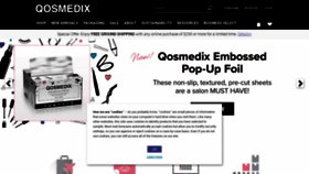 What Qosmedix.com website looks like in 2024 