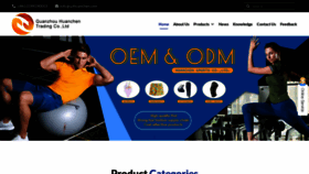 What Qzhc-garments.com website looks like in 2024 