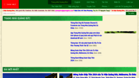 What Quangduc.com website looks like in 2024 