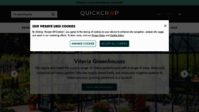 What Quickcrop.ie website looks like in 2024 
