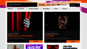 What Questors.org.uk website looked like in 2024 (2 years ago)