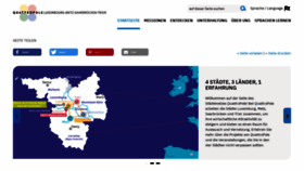 What Quattropole.org website looked like in 2024 (1 year ago)