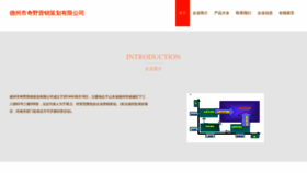 What Qiyepeixun168.com website looks like in 2024 
