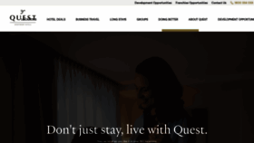 What Questapartments.com.au website looks like in 2024 