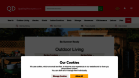 What Qdstores.co.uk website looks like in 2024 