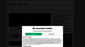 What Quotenmeter.de website looks like in 2024 