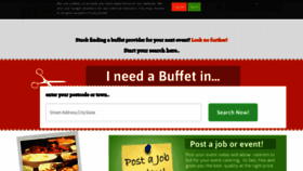 What Quickbuffet.co.uk website looks like in 2024 