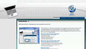 What Qtweb.net website looks like in 2024 