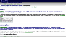What Qtrac.eu website looked like in 2024 (1 year ago)