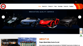 What Qls-rideoncars.com website looks like in 2024 