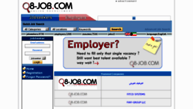 What Q8-job.com website looked like in 2011 (12 years ago)