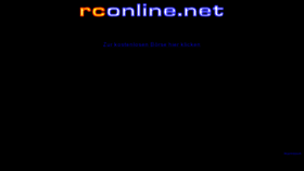 What Rc-online.de website looked like in 2011 (12 years ago)
