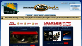 What Retractable-awnings.co website looked like in 2011 (12 years ago)