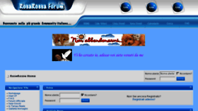What Rosarossa.net website looked like in 2011 (12 years ago)