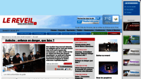 What Reveil-vivarais.fr website looked like in 2012 (12 years ago)