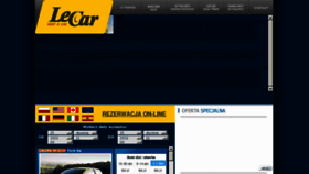 What Rentacarpoland.com website looked like in 2012 (12 years ago)
