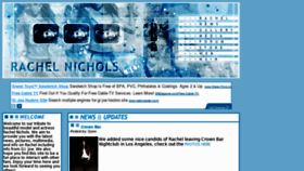 What Rachelnichols.net website looked like in 2012 (12 years ago)