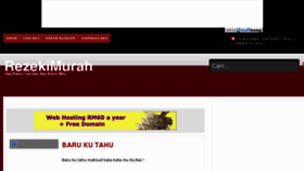 What Rezekimurah.com website looked like in 2012 (12 years ago)