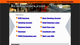 What Rcmbusines.com website looked like in 2012 (12 years ago)