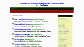 What Reciclinreciclan.com website looked like in 2012 (12 years ago)