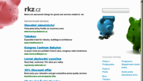 What Rkz.cz website looked like in 2012 (12 years ago)