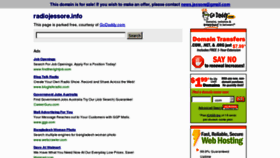 What Radiojessore.info website looked like in 2012 (11 years ago)