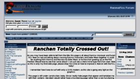 What Ranmafics.com website looked like in 2011 (13 years ago)