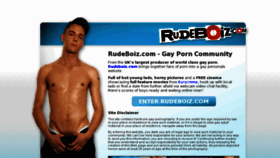 What Rudeboiz.com website looked like in 2012 (11 years ago)
