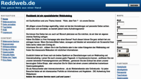 What Reddweb.de website looked like in 2012 (11 years ago)