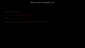 What Racerx.com website looked like in 2011 (13 years ago)