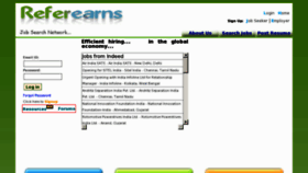 What Referearns.com website looked like in 2012 (11 years ago)