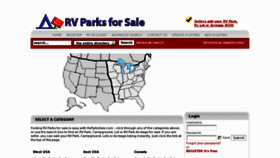 What Rvparksale.com website looked like in 2012 (11 years ago)