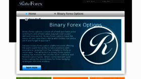 What Retroforex.com website looked like in 2012 (11 years ago)
