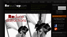 What Retouchuppro.com website looked like in 2012 (11 years ago)