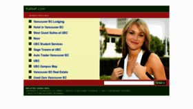 What Rafeef.com website looked like in 2012 (11 years ago)