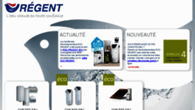 What Regent-confort.fr website looked like in 2012 (11 years ago)