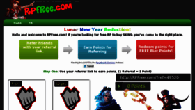 What Rpfree.com website looked like in 2012 (11 years ago)