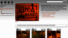 What Rarefindsmarket.com website looked like in 2012 (11 years ago)