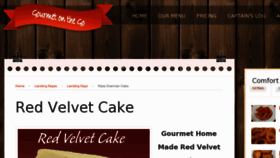 What Red-velvet-cake.com website looked like in 2012 (11 years ago)