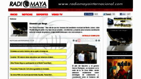 What Radiomayainternacional.com website looked like in 2012 (11 years ago)
