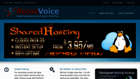 What Reconvoice.com website looked like in 2012 (11 years ago)