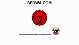 What Redwa.com website looked like in 2012 (11 years ago)