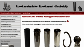 What Rookkanalen.info website looked like in 2012 (11 years ago)