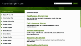 What Rosenbergtv.com website looked like in 2012 (11 years ago)