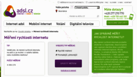 What Rychlost.adsl.cz website looked like in 2012 (13 years ago)